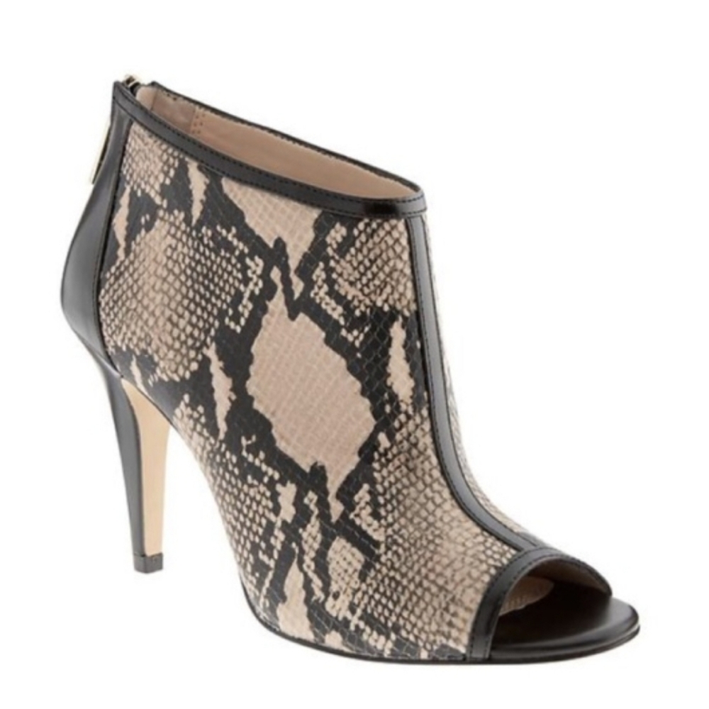 Banana Republic Peep Toe High Heel Bootie